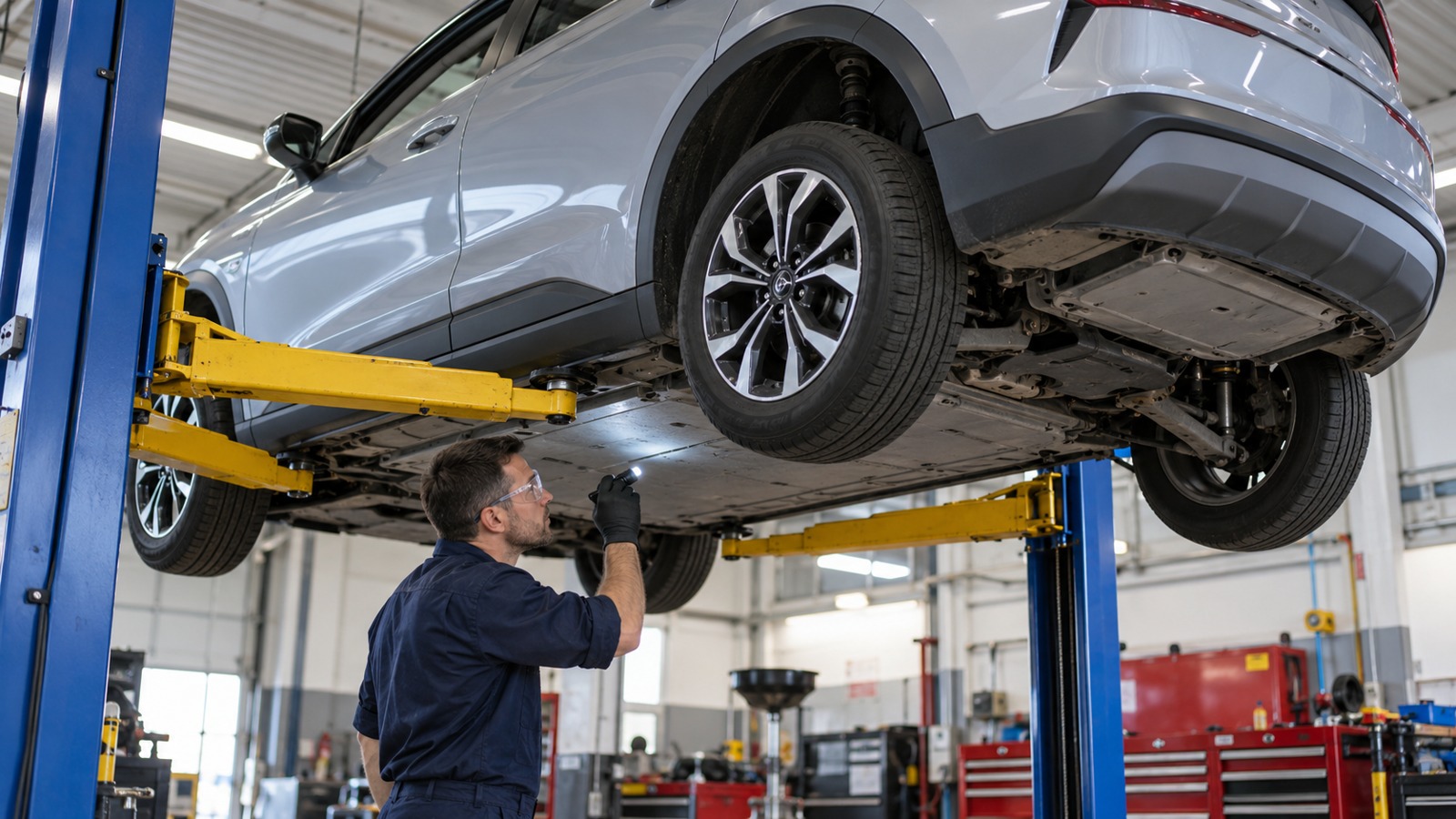 What does an EV or hybrid roadworthy check?